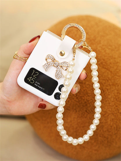 Luxury Crossbody Leather Strap Case for Galaxy Z Flip Series