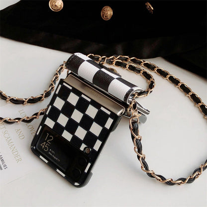 Girl Crossbody Case For Samsung Galaxy Z Flip Series