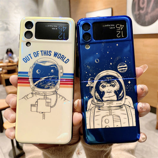 Astronaut Monkey Case For Samsung Galaxy Z Flip Series
