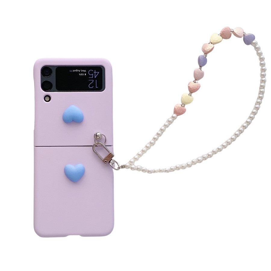 Love Pearl Chain Case for Samsung Galaxy Z Flip Series