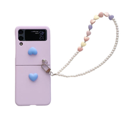 Love Pearl Chain Case for Samsung Galaxy Z Flip Series