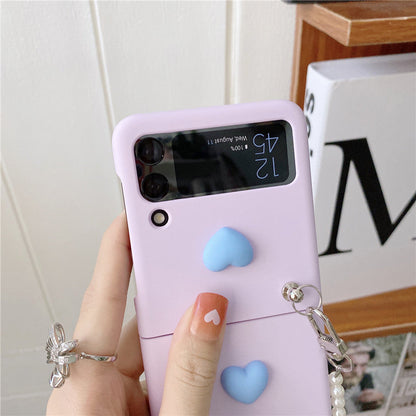 Love Pearl Chain Case for Samsung Galaxy Z Flip Series