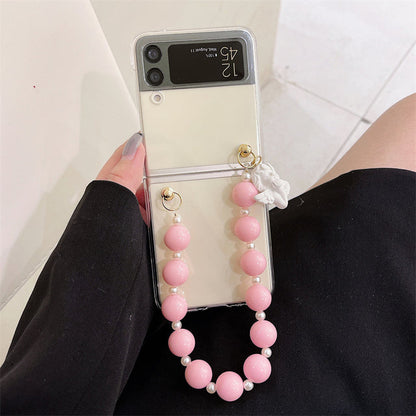 3D Angel Chain Bracelet Case For Samsung Galaxy Z Flip Series